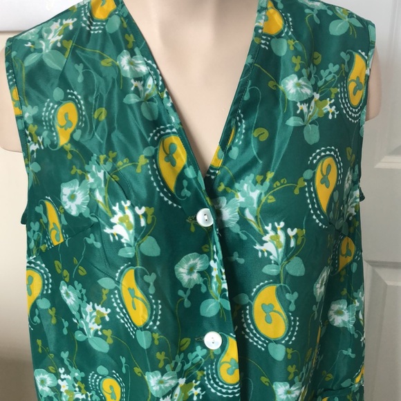 Vintage paisley dress - Picture 1 of 8